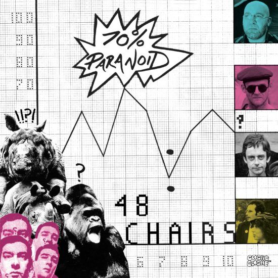 ** FLASH SALE ** 48 CHAIRS - 70% Paranoid LP