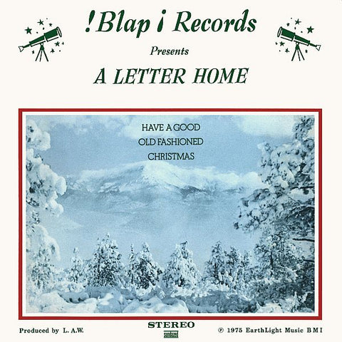 A LETTER HOME - Have A Good Old Fashioned Christmas LP (colour vinyl)