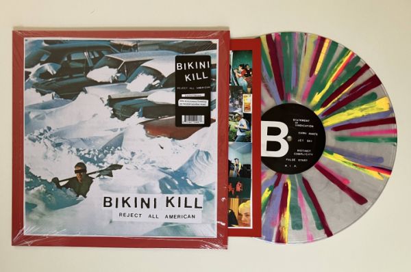 * PREORDER * BIKINI KILL - Reject All American (30th Ann. Edition) LP (colour vinyl)