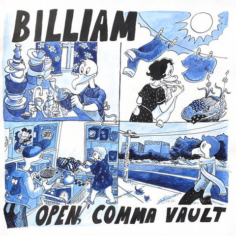 BILLIAM - Open Comma Vault LP (colour vinyl)