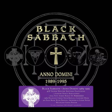 BLACK SABBATH - Anno Domini: 1989-1995 4LP Super Deluxe BOX