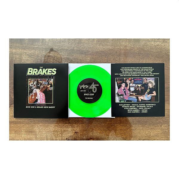BRAKES - Dice God / Brand New Daddy 7" (colour vinyl)