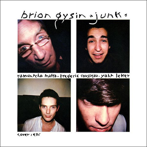 BRION GYSIN - Junk LP