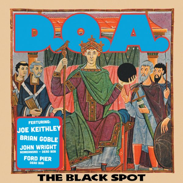 D.O.A. (DOA) - The Black Spot LP (colour vinyl)