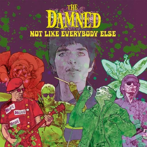 DAMNED - Not Like Everybody Else LP (colour vinyl)