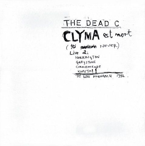 DEAD C - Clyma Est Mort / Tentative Power 2LP