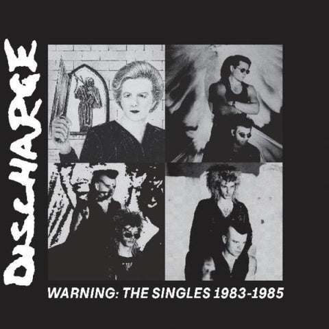 DISCHARGE - Warning: The Singles 1983-1985 LP