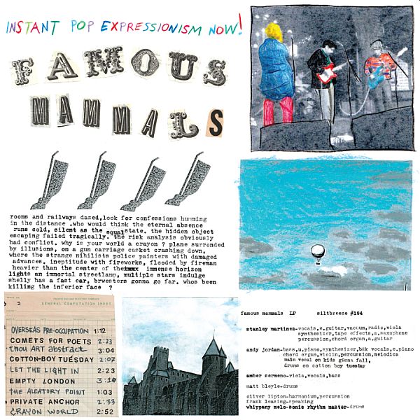 FAMOUS MAMMALS - Instant Pop Expressionism Now! LP