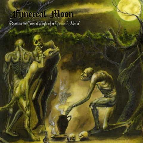 * PREORDER * FUNEREAL MOON - Beneath the Cursed Light of a Spectral Moon LP