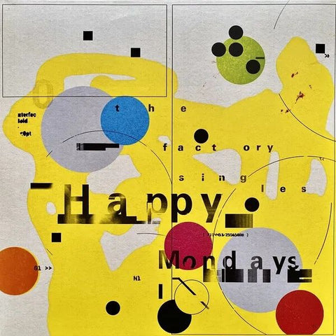 HAPPY MONDAYS - The Factory Singles 2LP (colour vinyl)