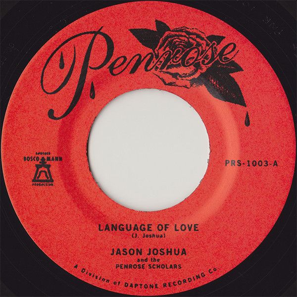 JASON JOSHUA - Language Of Love 7"