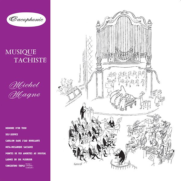 MICHEL MAGNE - Musique Tachiste LP