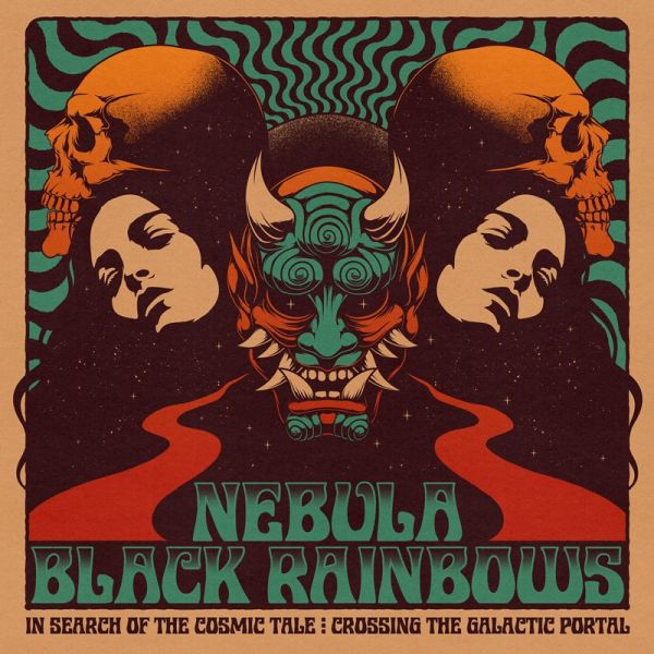 NEBULA / BLACK RAINBOWS - In Search of The Cosmic Tale: Crossing The Galactic Portal LP (colour vinyl)