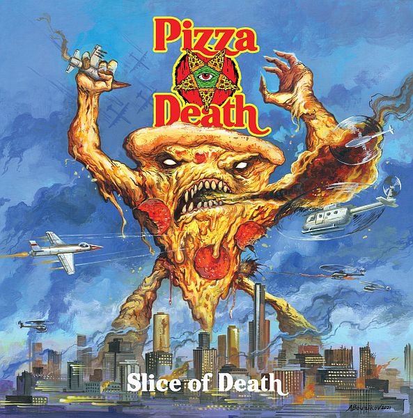 PIZZA DEATH - Slice Of Death LP (colour vinyl)