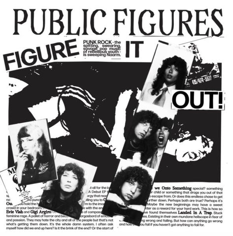 PUBLIC FIGURES - Figure It Out 12" (colour vinyl)