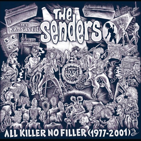 SENDERS - All Killer No Filler (1977-2001) 2LP