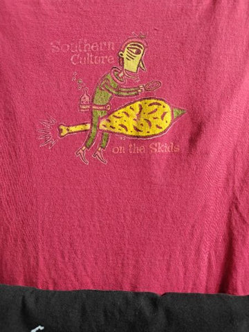 SOUTHERN CULTURE ON THE SKIDS - Man Driving Chicken Drumstick T-SHIRT