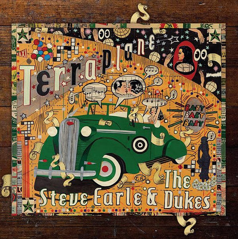 STEVE EARLE & THE DUKES - Terraplane LP (colour vinyl)