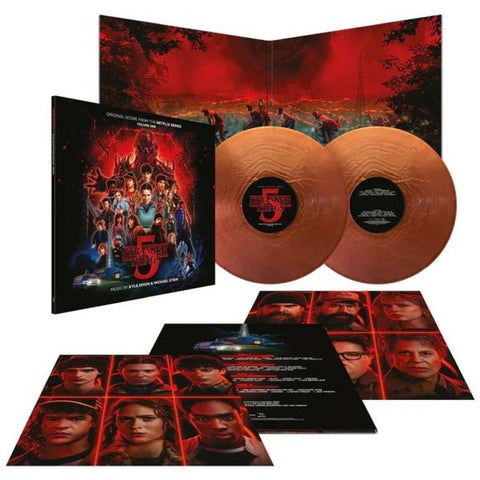 STRANGER THINGS 5 OST by Kyle Dixon and Michael Stein 2LP (colour vinyl)