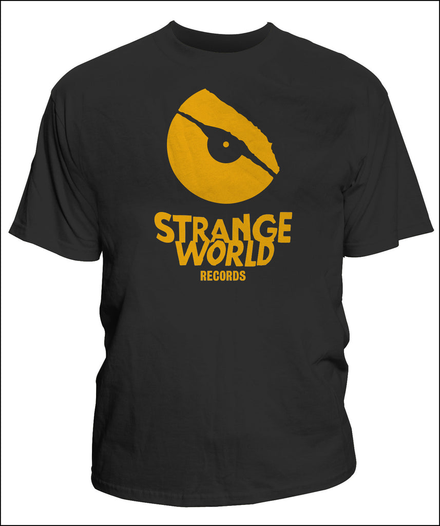 * STRANGEWORLD RECORDS T-SHIRT