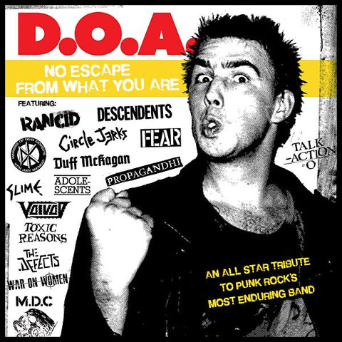 v/a- D.O.A. No Escape From What You Are LP (colour vinyl)