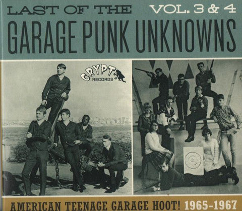 v/a- LAST OF THE GARAGE PUNK UNKNOWNS Vol. 3 and 4 CD