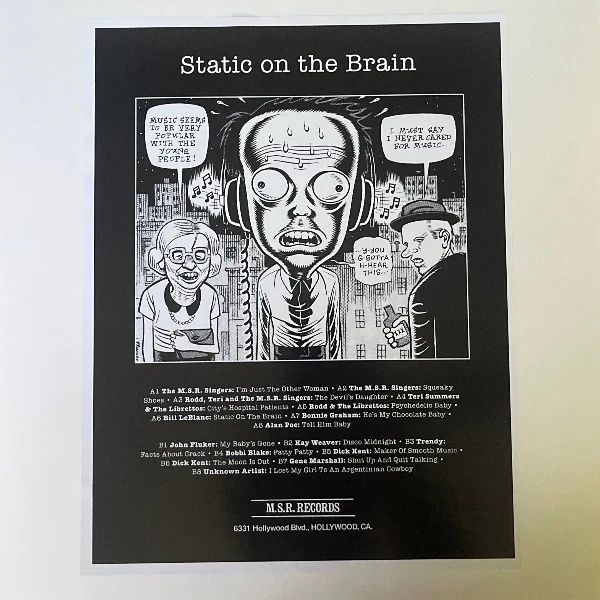 v/a- STATIC ON THE BRAIN LP