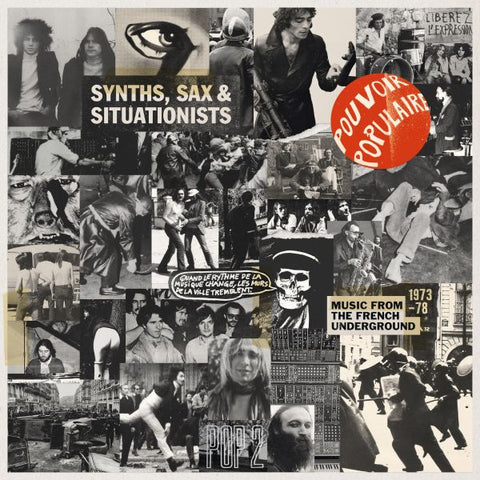 * PREORDER * v/a- SYNTHS, SAX & SITUATIONISTS LP
