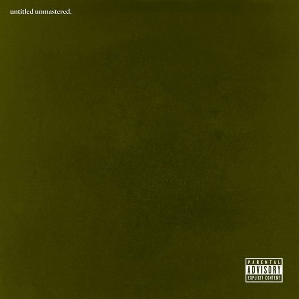 KENDRICK LAMAR - Untitled Unmastered LP