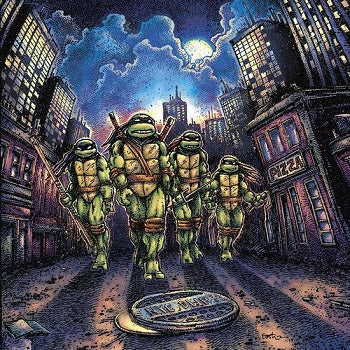 TEENAGE MUTANT NINJA TURTLE OST - by John DuPrez 2LP (colour vinyl)