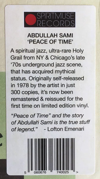 ABDULLAH SAMI - Peace of Time LP