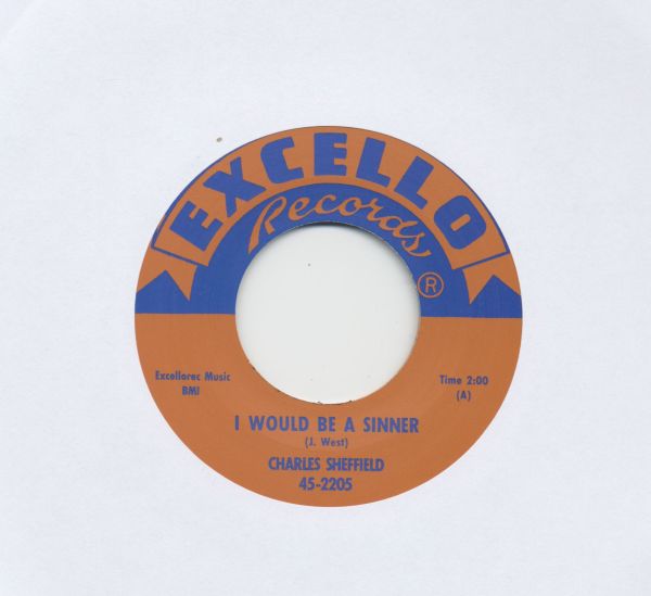 CHARLES SHEFFIELD - The Kangaroo / I Would Be A Sinner 7"