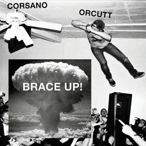 CHRIS CORSANO and BILL ORCUTT - Brace Up! LP