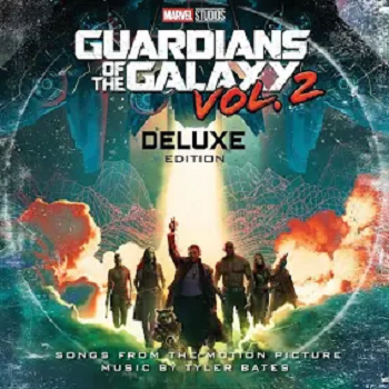 GUARDIANS OF THE GALAXY VOL.2 OST by Tyler Bates Deluxe Edition 2LP