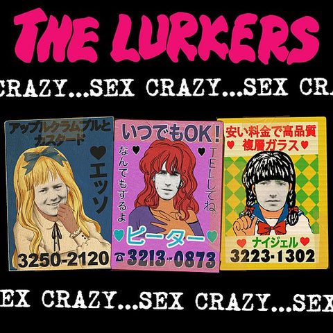 LURKERS - Sex Crazy LP (colour vinyl)