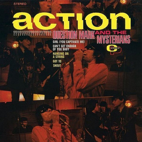 QUESTION MARK AND THE MYSTERIANS - Action LP