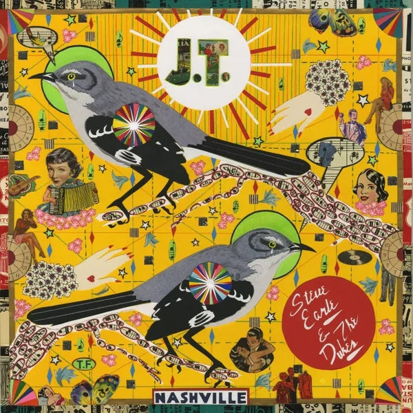 STEVE EARLE & THE DUKES - J.T. LP