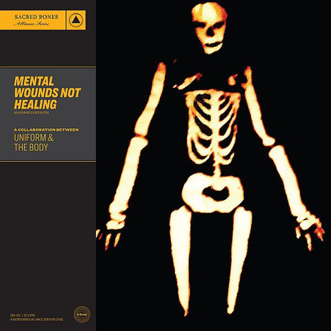 UNIFORM and THE BODY - Mental Wounds Not Healing LP (colour vinyl)