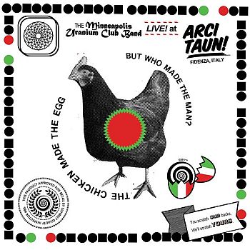 URANIUM CLUB - Live For The Very First Time (In Italy) LP (colour vinyl)