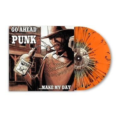 v/a- GO AHEAD PUNK … MAKE MY DAY LP (orange splatter vinyl) (RSD 2022)