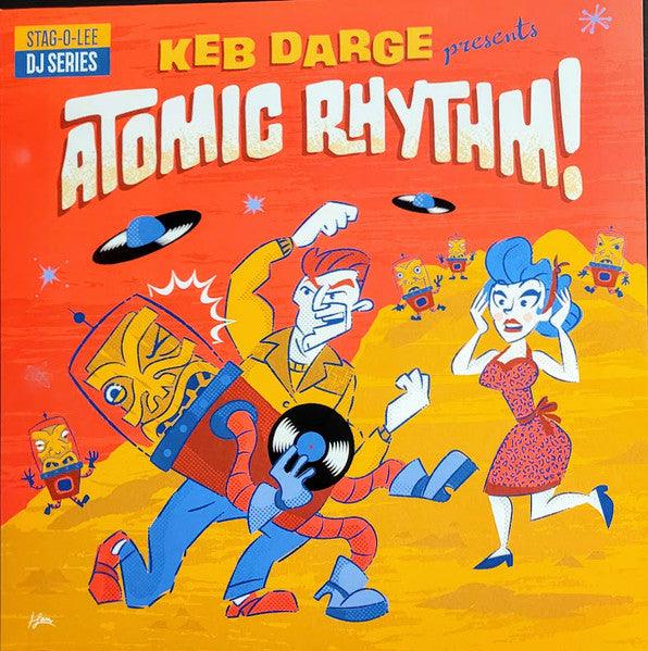 v/a- KEB DARGE PRESENTS ATOMIC RHYTHM 2LP