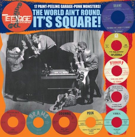 v/a- TEENAGE SHUTDOWN: The World Ain't Round It's Square LP