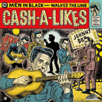 v/a- CASH-A-LIKES: 18 MEN IN BLACK WHO WALKED THE LINE LP