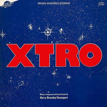 XTRO OST by Harry Bromley Davenport LP